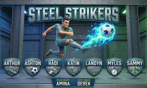 Steel Strikers Soccer AI image template