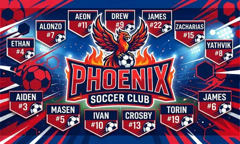 Phoenix Soccer AI image template