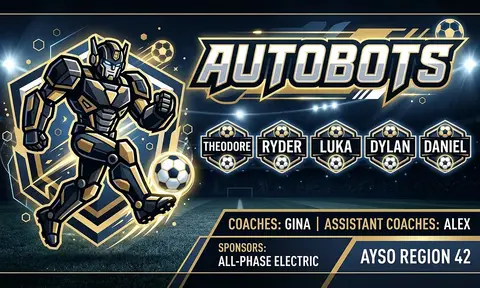 Autobots Soccer AI image template