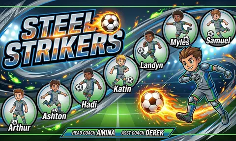 Steel Strikers Soccer AI image template