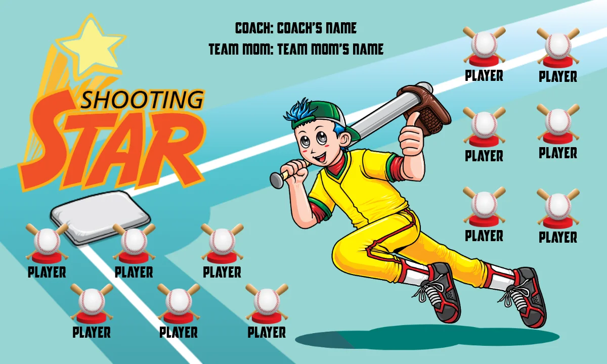 ShootingStar 2 Softball Banner-travel-softball-banners-picture