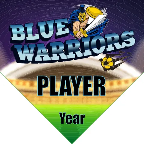 Warriors Blue Soccer Banner-soccer-banner-images-picture