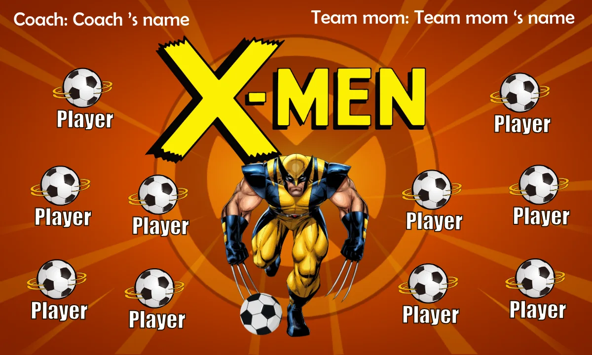 Xmen 2 Soccer Banner-soccer-banner-picture