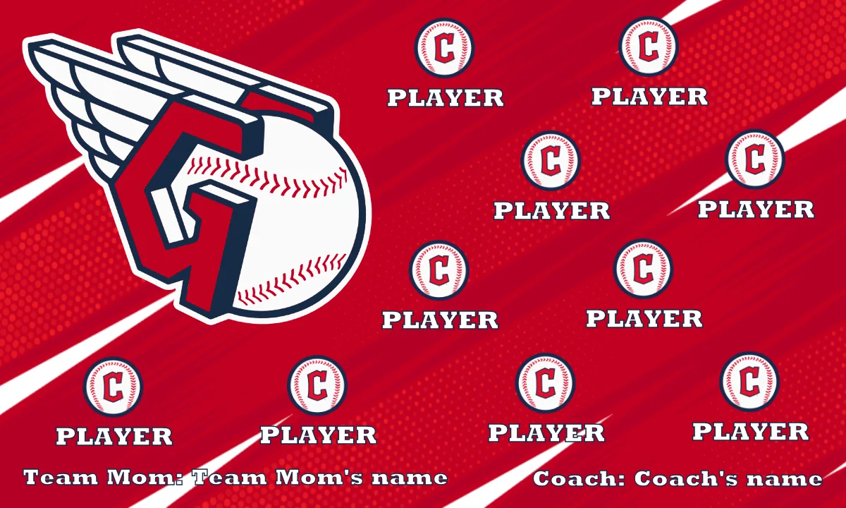 Cleveland Guardians Baseball Banner