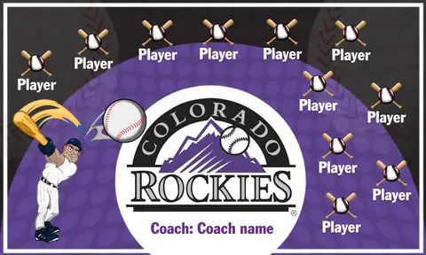 Rockies 3 Baseball Banner-baseball-banner-birthday-images