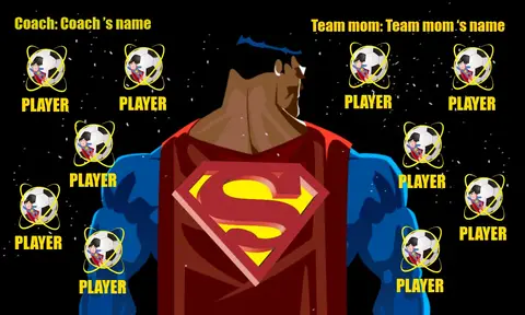 Superman Soccer Banner-soccer-banner-companies