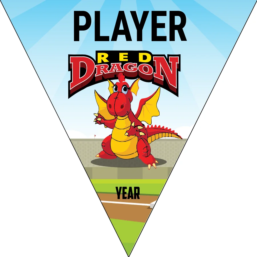 Reddragon2 Softball Banner-softball-birthday-banners-picture