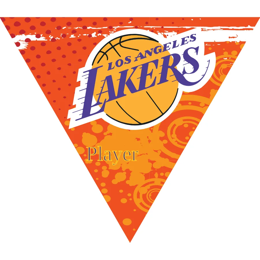 Los Angeles Lakers 3 Basketball Banner basketball banners template free images