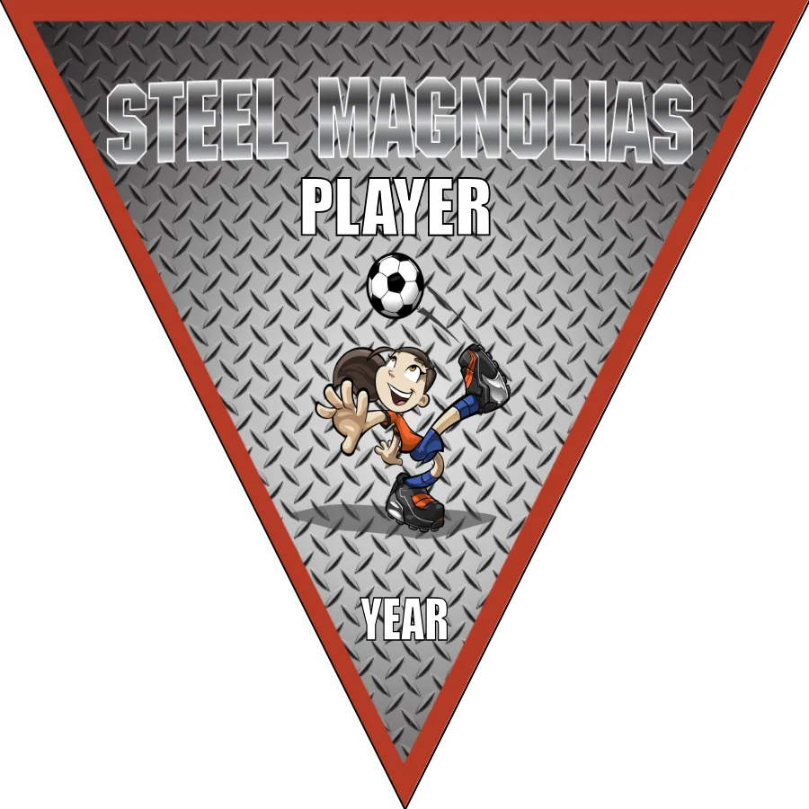 STEEL MAGNOLIAS 1 Soccer Banner-soccer-team-banner-picture