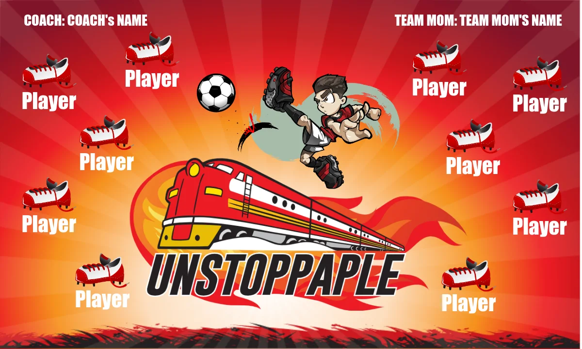 Unstopable Soccer Banner-soccer-banner-kit-picture