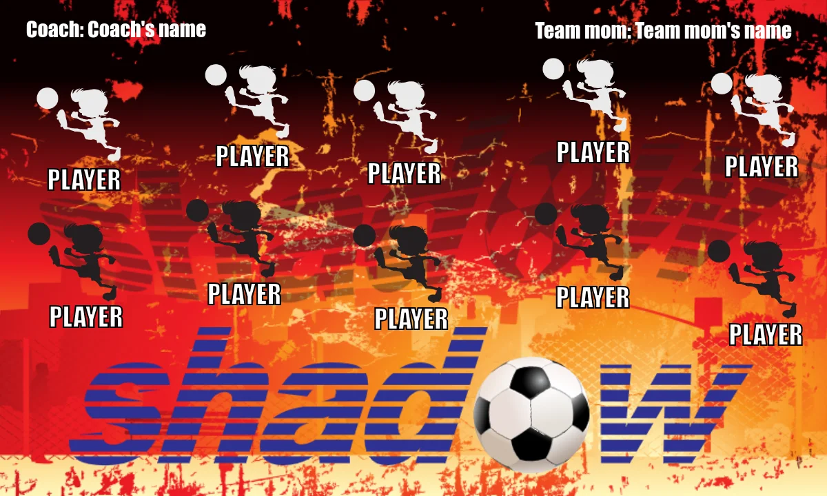 Shadow Soccer Banner-how-to-make-a-soccer-banner-stand