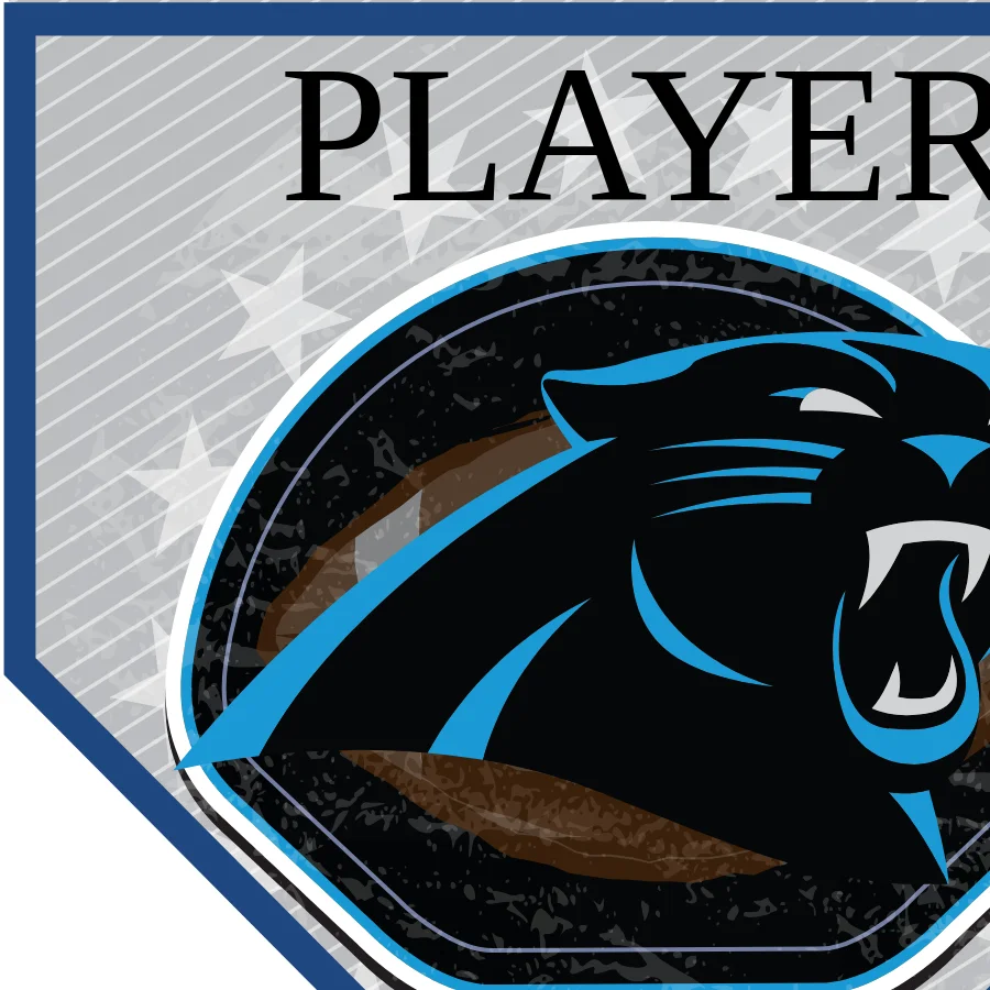 Carolina Panthers Football Banner