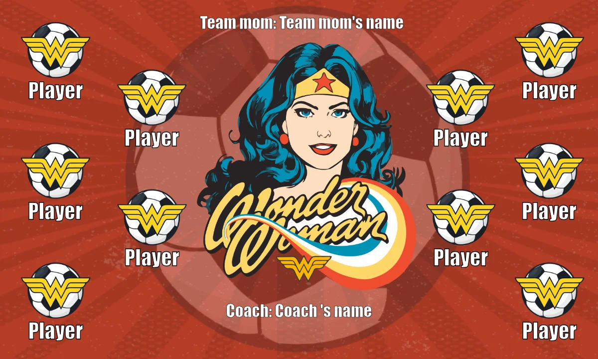 Wonder Women 3 Soccer Banner-soccer-banner-ideas-picture