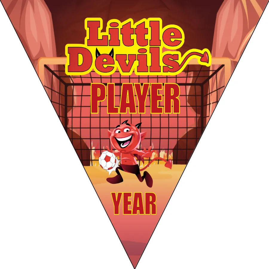 Little Devils Soccer Banner-soccer-banners-ideas-picture