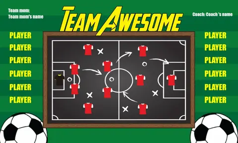 Team Awesome Soccer Banner-soccer-banners-sacramento-picture