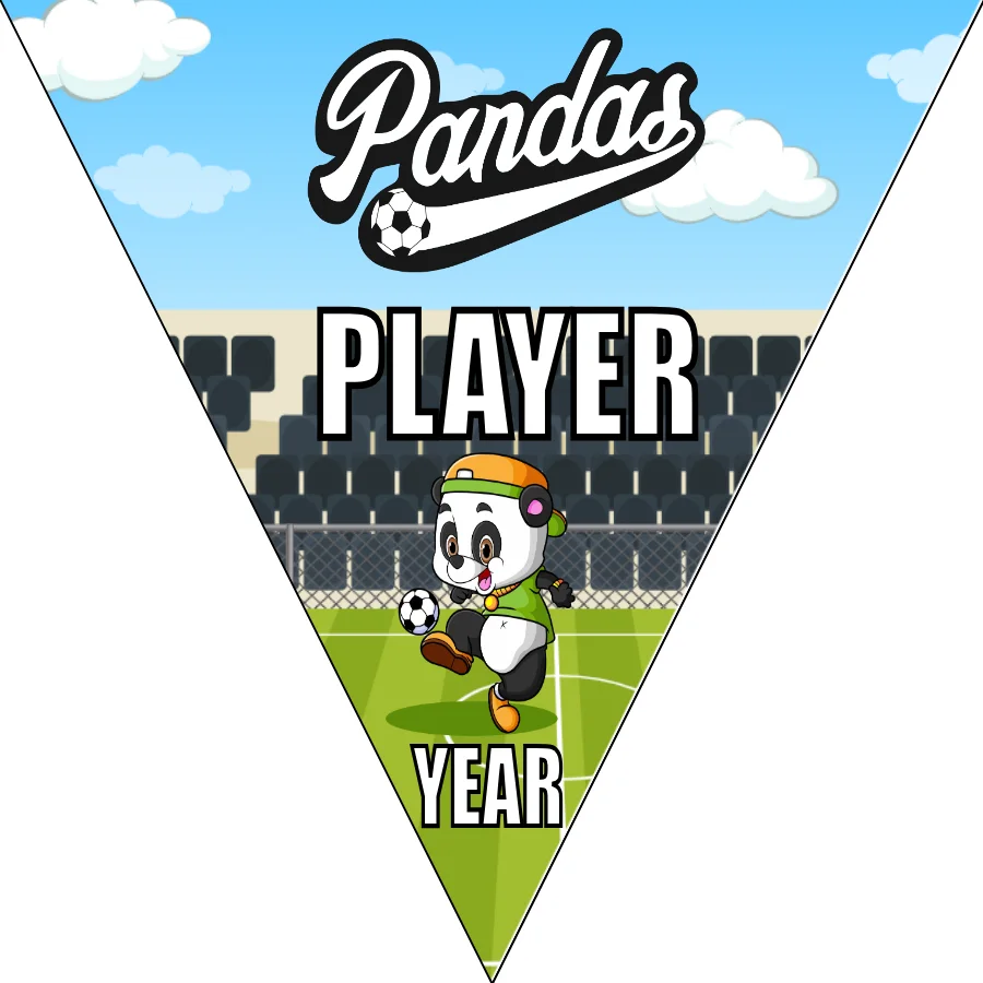 Pandas 1 Soccer Banner-soccer-team-banner-picture