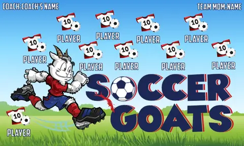 SoccerGoats Soccer Banner,-soccer-field-banners-picture