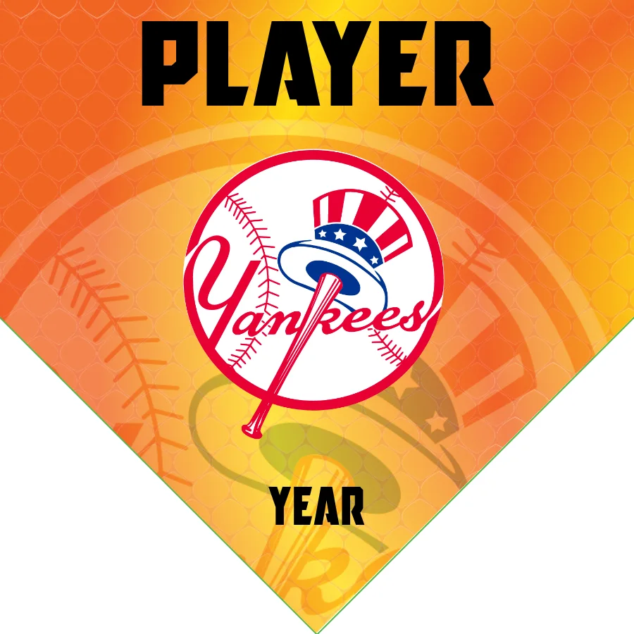 Yankees 2 Baseball Banner-baseball-banner-for-baby-shower-images