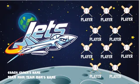 Jets Softball Banner-softball-team-banner-templates-images