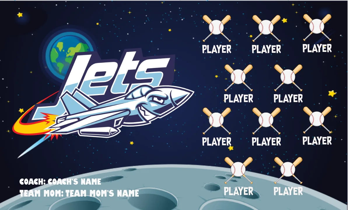 Jets Softball Banner-softball-team-banner-templates-images