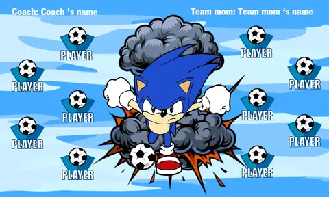 Sonic Boom Soccer Banner-design-soccer-banner-online