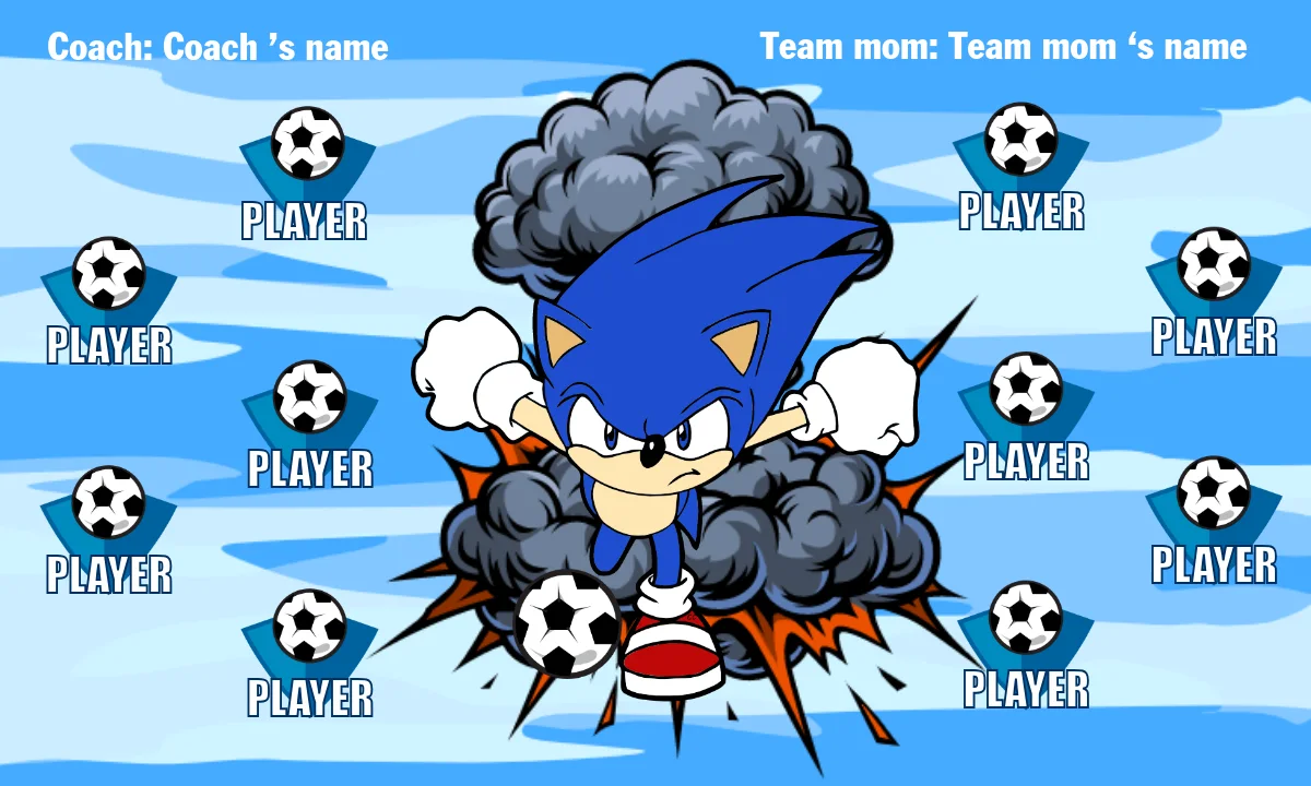 Sonic Boom Soccer Banner-design-soccer-banner-online