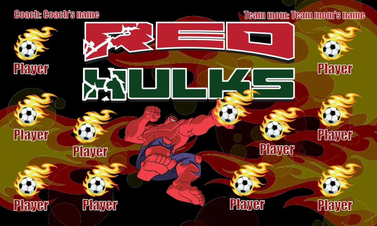 RED HULK 2 Soccer Banner-soccer-banners-near-me-picture