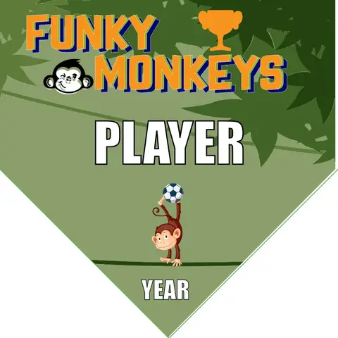 Monkeys Funky Soccer Banner-soccer-team-banners-picture