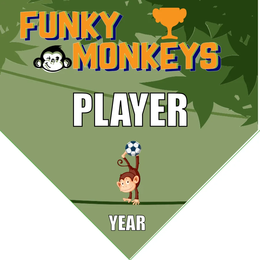 Monkeys Funky Soccer Banner-soccer-team-banners-picture
