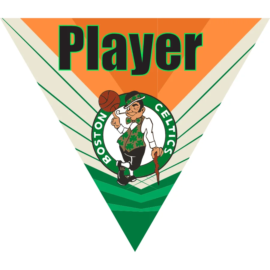 Boston Celtics Basketball Banner