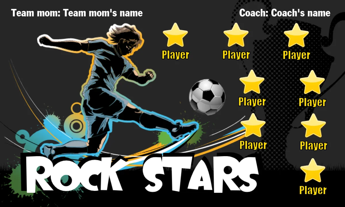 ROCKSTAR Soccer Banner-soccer-banners-and-flags