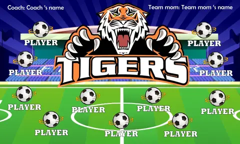 Tigers Soccer Banner-soccer-banners-picture