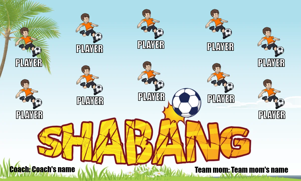 Shabang Soccer Banner-how-to-make-a-soccer-banner-stand