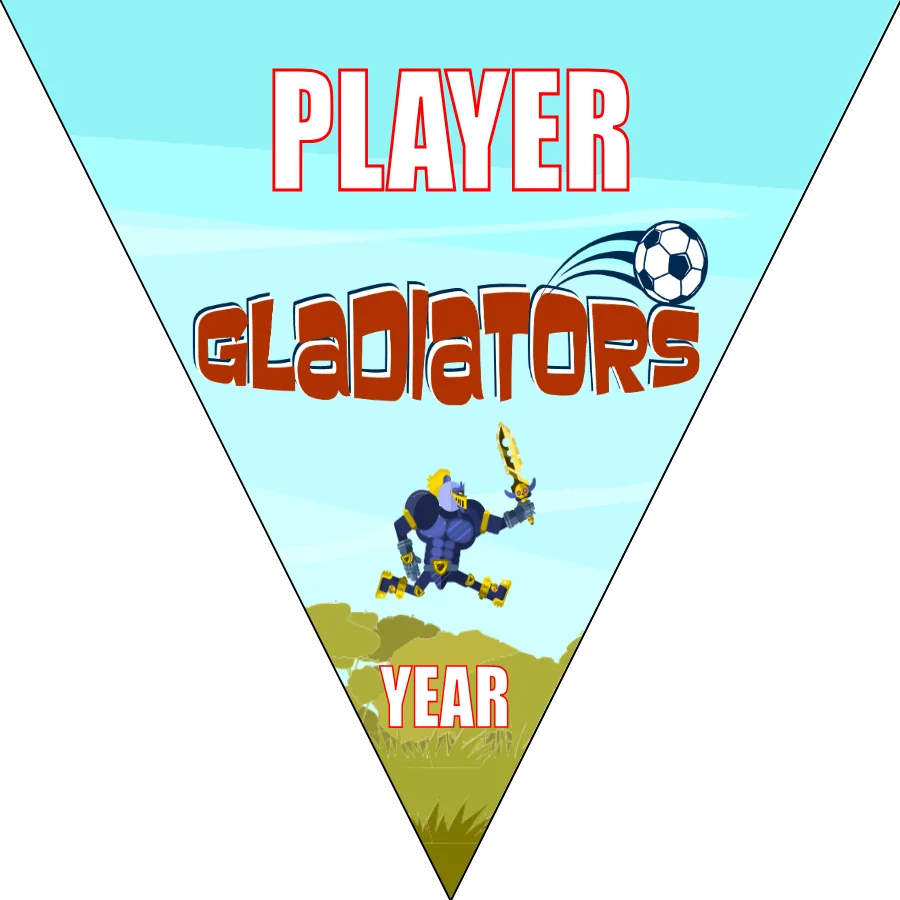 Gladiators 2 Soccer Banner-soccer-banner-picture