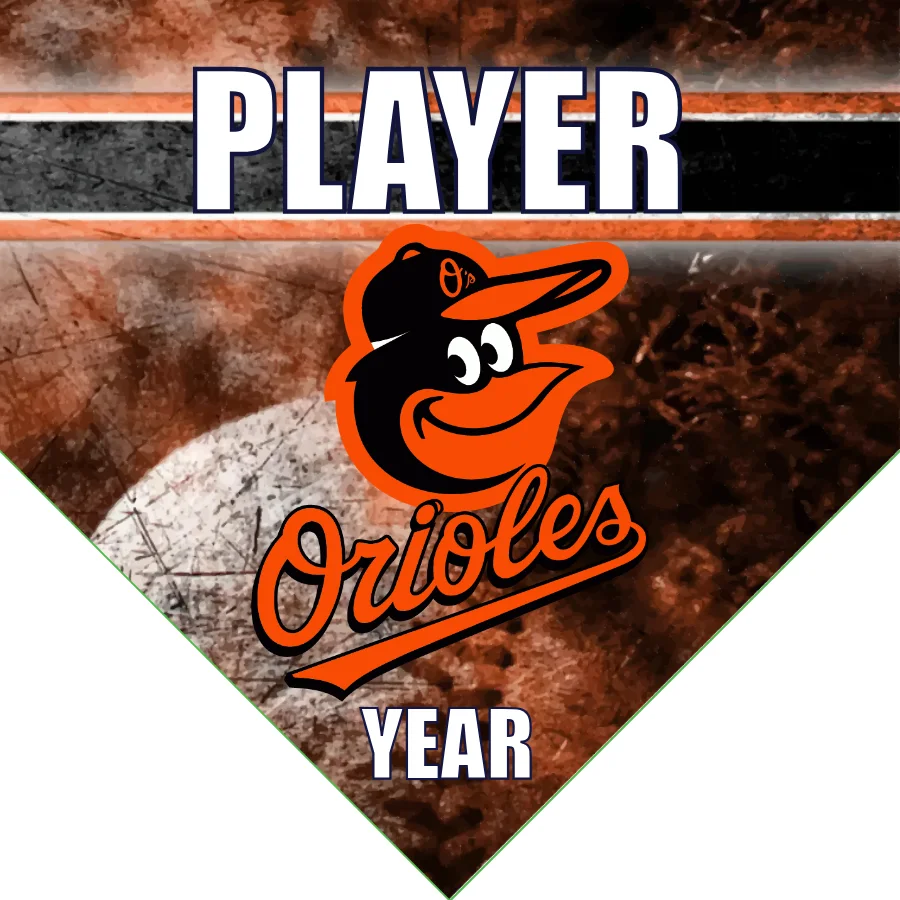 Orioles 6 Baseball Banner