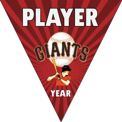 Giants 3 Baseball Banner-baseball-team-banner-pictures-images