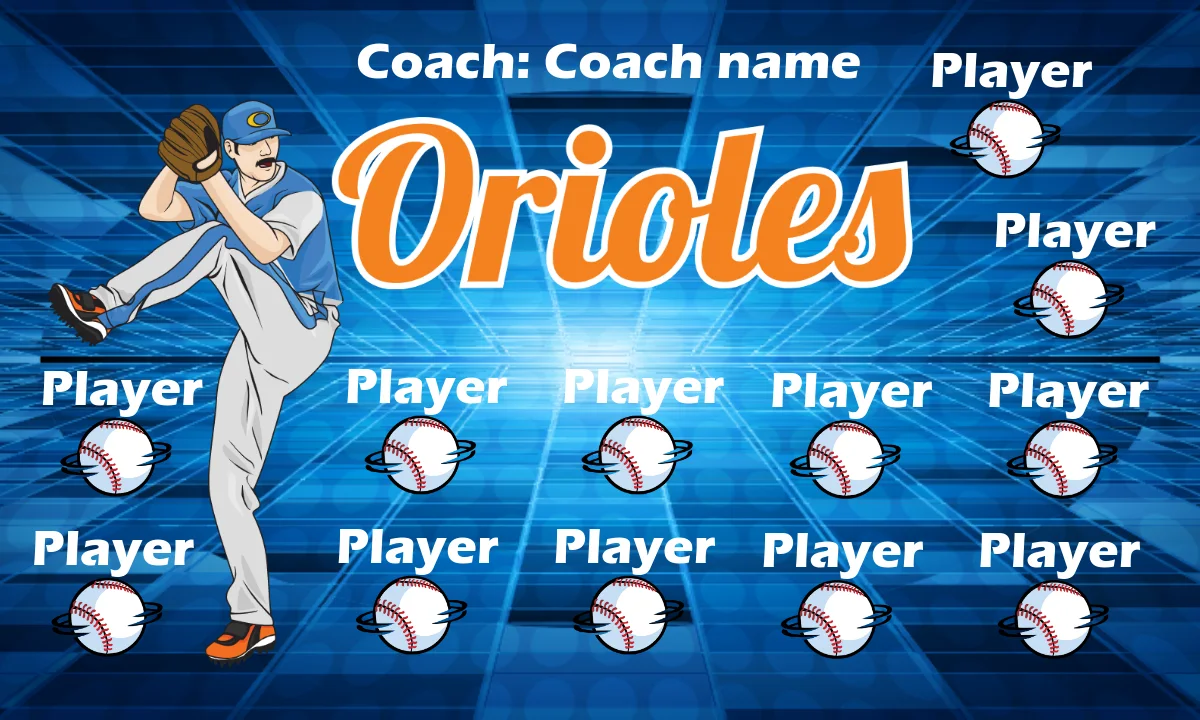 Orioles 5 Baseball Banner-softball-banner-picture-ideas-picture