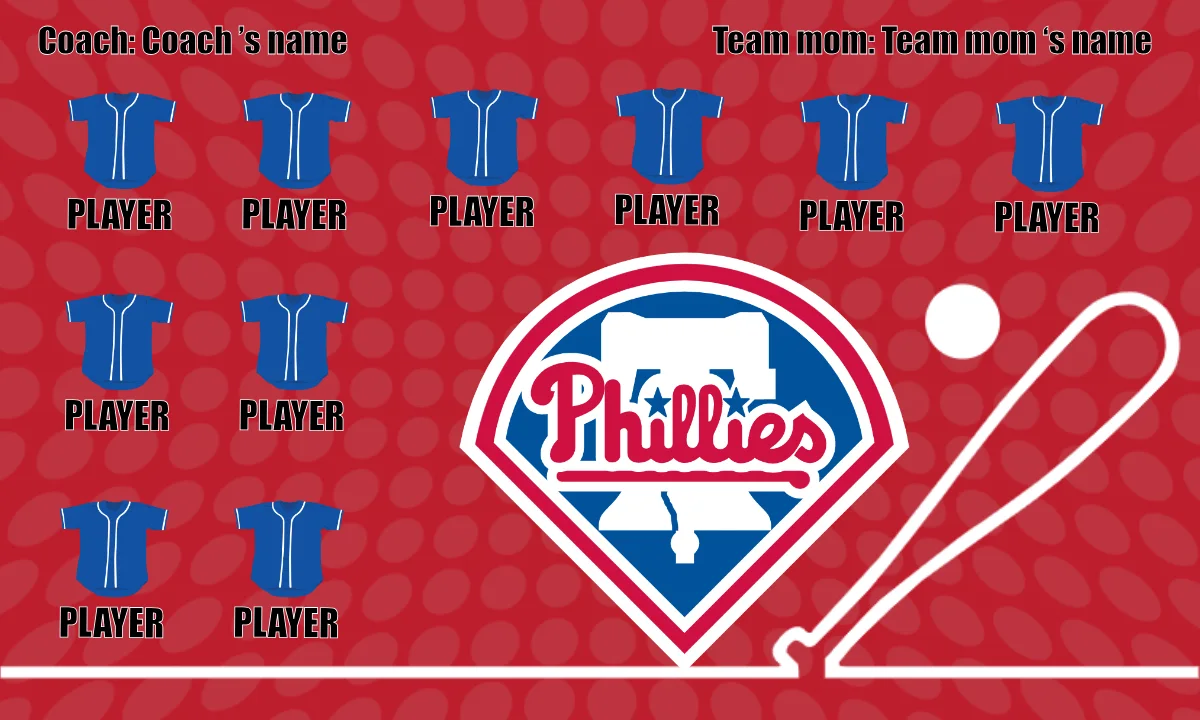 Phillies Baseball Banner-baseball-banners-homemade-images