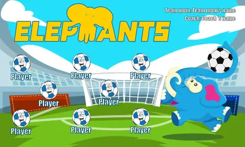 Elepmants Soccer Banner-nightmares-soccer-banner-picture