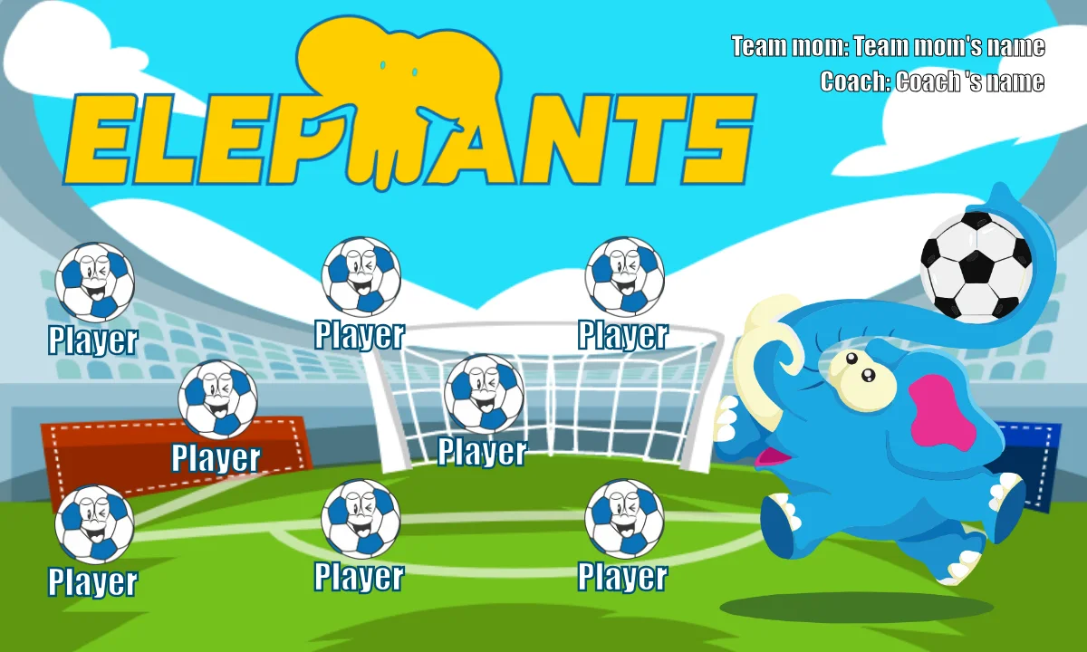 Elepmants Soccer Banner-nightmares-soccer-banner-picture