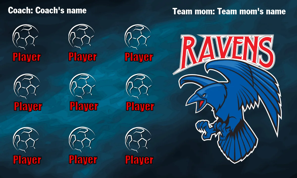 Ravens Soccer Banner-soccer-banners-bay-area