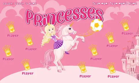 Princess Banner Soccer-banner-soccer-image