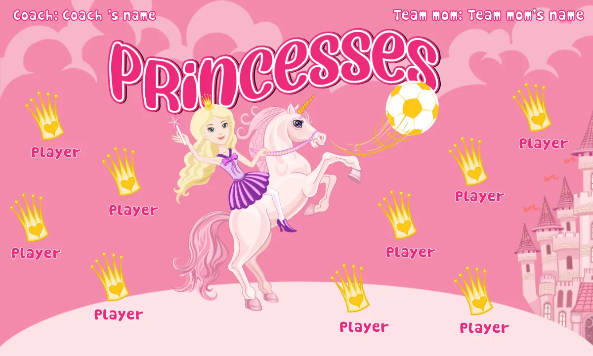 Princess Banner Soccer-banner-soccer-image