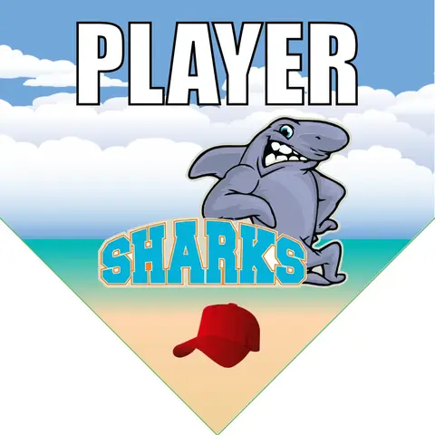 Sharks1 Softball Banner-how-to-make-softball-banners-picture