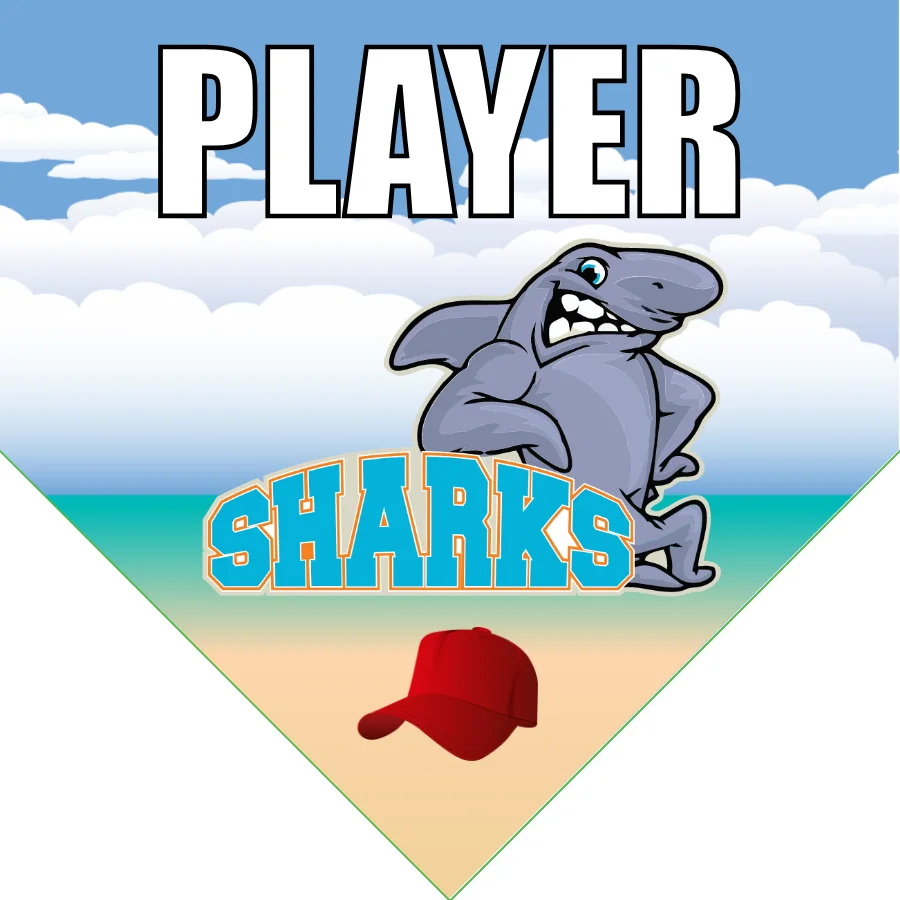 Sharks1 Softball Banner-how-to-make-softball-banners-picture