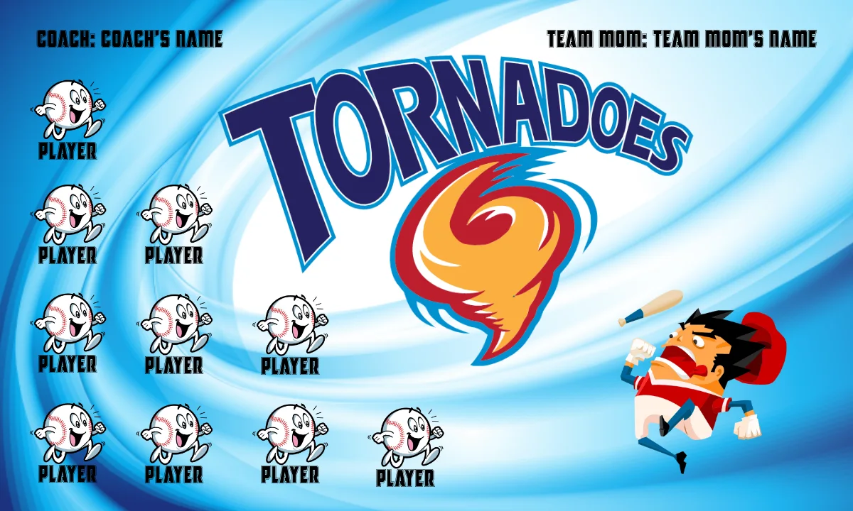 Tornadoes 2 Softball Banner-homemade-softball-banners-picture