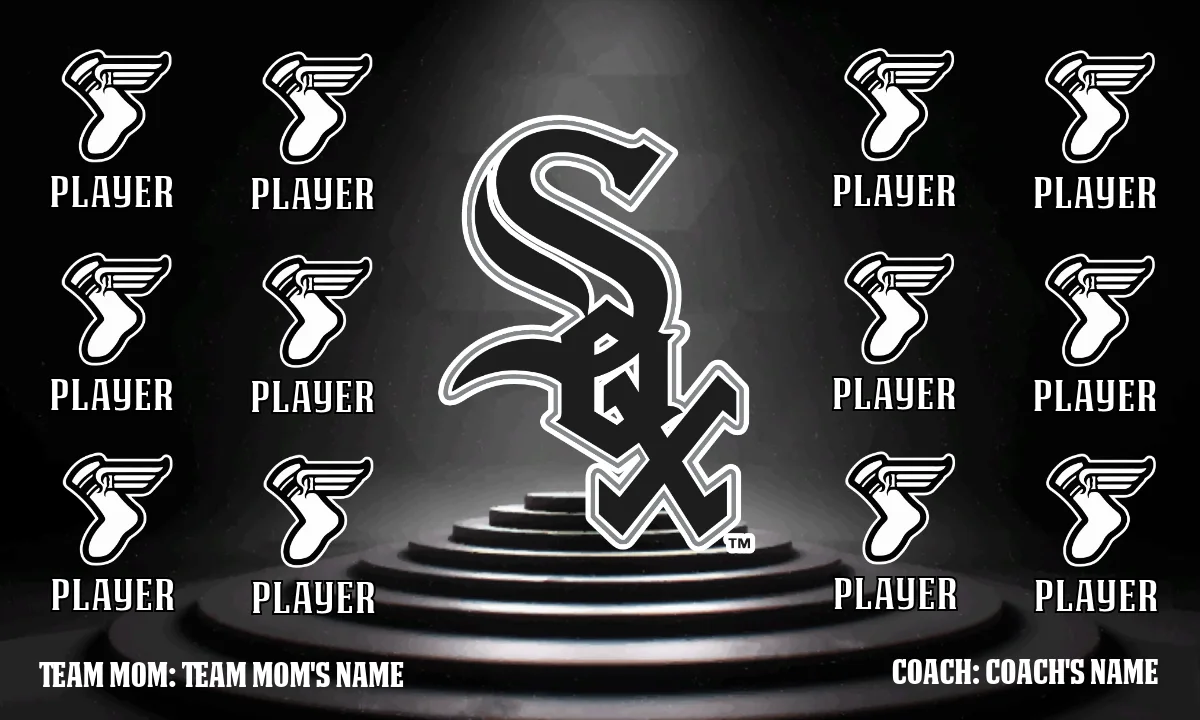 Sox 6 Baseball Banner