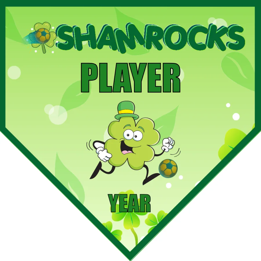 Shamrocks Soccer Banner-soccer-banners-and-flags-picture