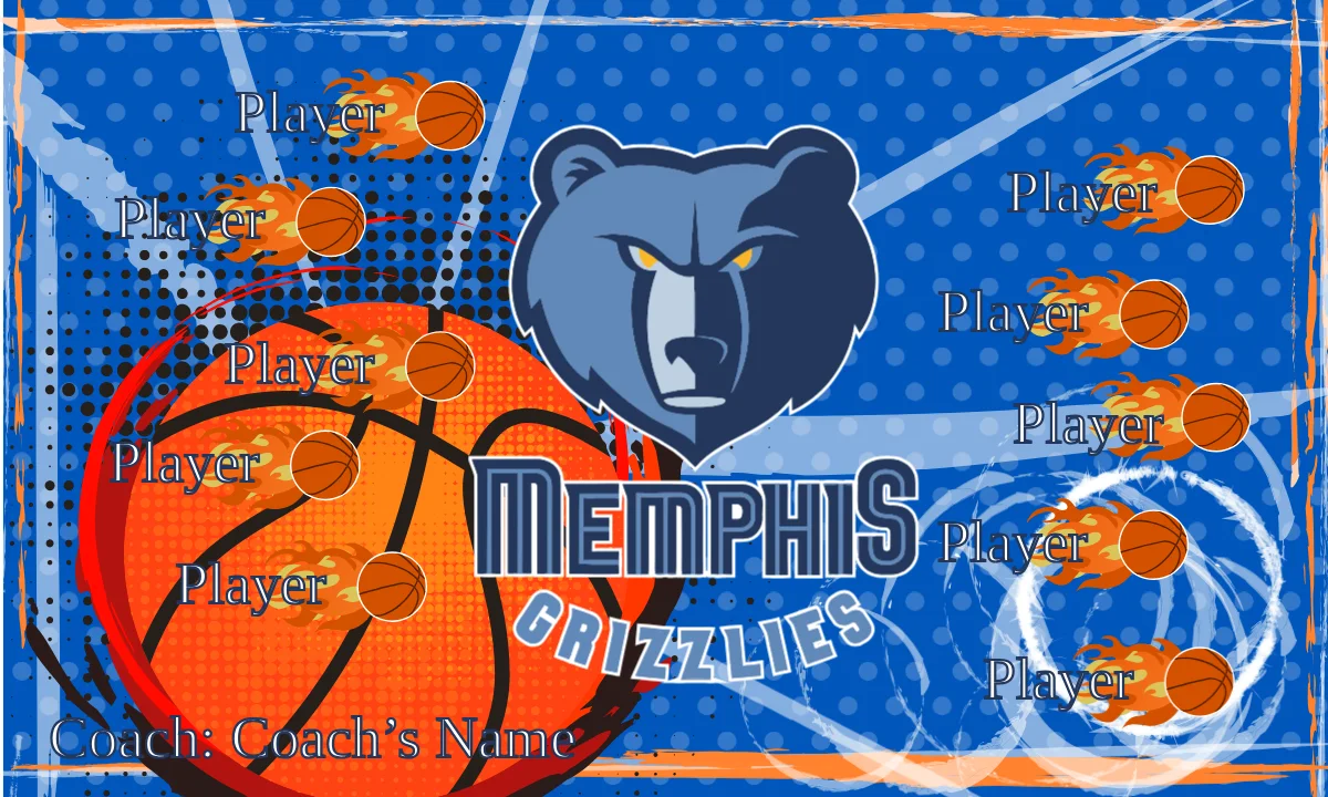 Memphis Grizzlies Basketball Banneretball banner birthday images