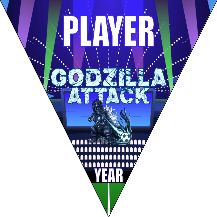 Godzilla Attack Soccer Banner-soccer-banners-escondido-picture